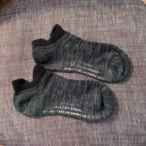 adidas gazelle silver green womens No Nonsense Socks - Soft & Breathable Blister Free No Show 3 Pair Pack Black